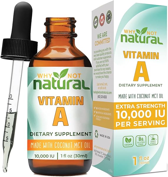 Why Not Natural Vitamin A Drops 10000 IU - Li in Pakistan
