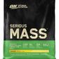 Optimum Nutrition Serious Mass Weight Gainer Protein Powder, Vitamin C, Zinc and Vitamin D for Immune Support, Vanilla, 6 Pound (Packaging May Vary)