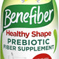 Benefiber Healthy Shape Prebiotic Fiber Supplement Powder for Digestive Health, Daily Fiber Powder - 67 Servings (17.6 Ounces)