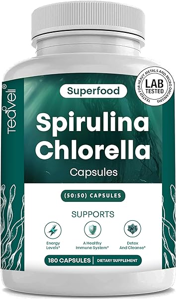 Organic Spirulina and Chlorella Capsules –  in Pakistan