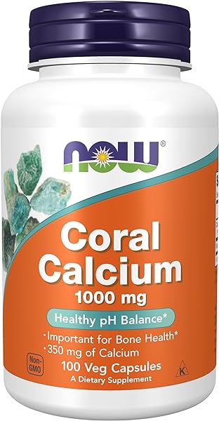 NOW Supplements, Coral Calcium 1,000 mg, Bone in Pakistan