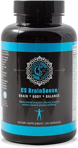 BrainSense Mood Stabilizer & Brain Supplement - Enhance Mood, Mental Clarity, Brain Booster & Cellular Health - Nootropic Supplement & Micronutrients for Brain Fog by CommonSenseWW, 120 Capsules in Pakistan