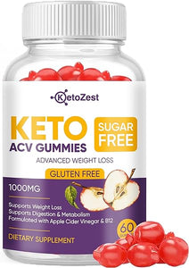 Keto Acv Gummies for Advanced Weight Loss & Belly Fat Burn - Pro Active Super Apple Cider Vinegar Gummies - Rapid Fat Burner Diet Supplement for Women Men - Sugar Free & Gluten Free (1000MG) in Pakistan