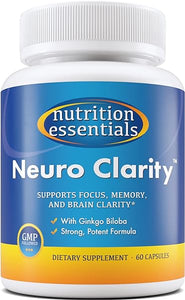 Nootropic Brain Support Supplement - Caffeine-Free Focus Capsules for Concentration, Brain & Memory Support, Mental Clarity & Energy - Brain Booster Support Pills with St. John's Wort & Ginkgo Biloba in Pakistan