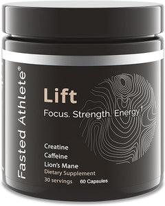 Lift – Nootropic Brain Booster Supplement for Productivity, Focus & Energy – Lions Mane Mushroom and Amino Acids - Mental and Athletic Performance Formula, 60 Capsules in Pakistan