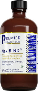 Premier Research Labs Max B-ND - Supports Liver Health, Energy Levels, Brain Health & More - Vitamin B-Complex Liquid - Immune Supplement - 8 fl oz - 94 Servings in Pakistan