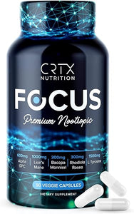 Nootropic Brain Supplements for Memory and Focus - Focus Factor for a Youthful Brain and Mind - Nootropics Memory Pills for Brain Fog - Limitless Pill Dynamic Brain Booster - Focus Supplement 30SV in Pakistan
