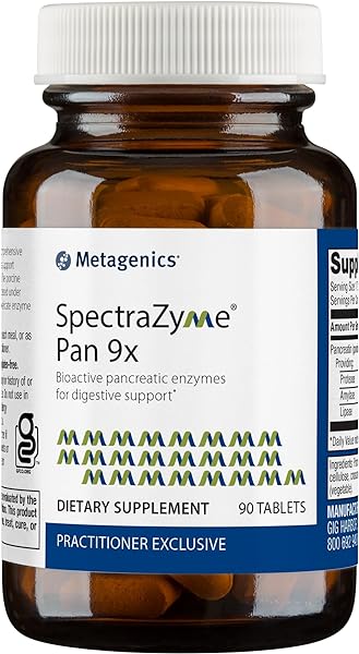 Metagenics SpectraZyme Pan 9X - Bioactive Pan in Pakistan