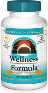 Source Naturals Wellness Formula Bio-Aligned Vitamins & Herbal Defense for Immune System Support - Dietary Supplement & Immunity Booster - 120 Capsules in Pakistan