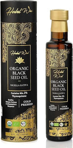 Black Seed Oil: Cold Pressed USDA Organic Black Seed Oil Liquid - Turkish Nigella Sativa Black Cumin Seed Oil with Min. 2% Thymoquinone for Immune Support, Joint Health and More - 8 Fl Oz in Pakistan