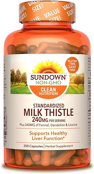 Sundown Standardized Milk Thistle 240 mg, Plu in Pakistan
