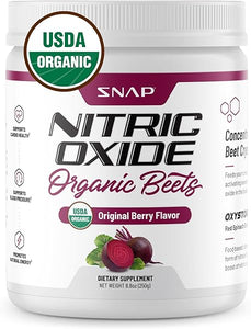 Snap Supplements USDA Organic Beet Root Powder, 3-in-1 Nitric Oxide Supplement, Support Healthy Blood Circulation, 250g in Pakistan
