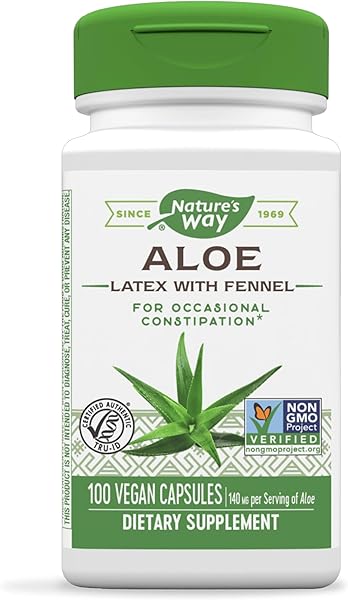 Nature's Way Aloe Latex with Fennel, For Occa in Pakistan