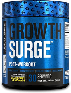 Growth Surge Creatine Post Workout w/ L-Carnitine - Daily Muscle Builder & Recovery Supplement with Creatine Monohydrate, Betaine, L-Carnitine L-Tartrate - 30 Servings, Blueberry Lemonade in Pakistan