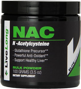 Pure N-Acetyl L-Cysteine (NAC) Powder - Liver Health and Cellular Support, Bulk Supplements, NAC for Bodybuilding and General Wellness and Antioxidant Supports Glutathione, 3.5 Ounce in Pakistan