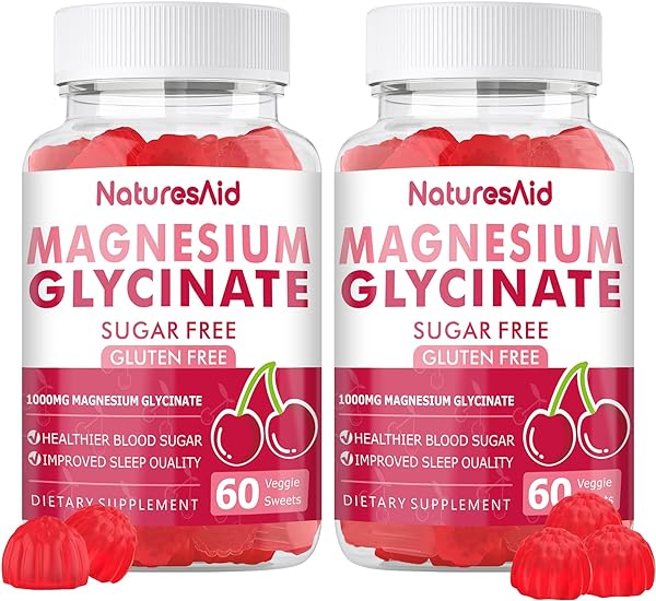 Magnesium Glycinate Gummies 1000mg - Sugar Fr in Pakistan