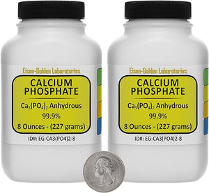 Calcium Phosphate [Ca3(PO4)2] 99.9% ACS Grade Powder 1 Lb in Two Space-Saver Bottles in Pakistan