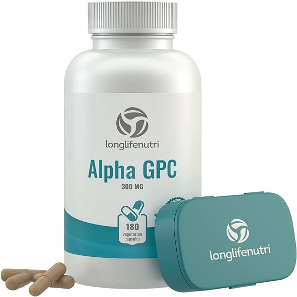 Alpha GPC Choline Supplement 300mg - 180 Vege in Pakistan