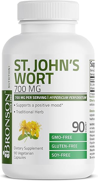Bronson St. John's Wort 700 MG per Serving Hy in Pakistan
