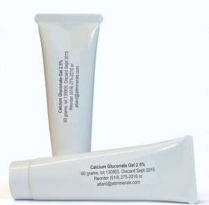 Calcium Gluconate Gel 2.5% (60g) (2.11oz.) in Pakistan