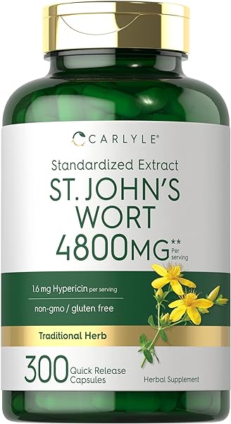 Carlyle St John's Wort Capsules | 4800mg | 30 in Pakistan