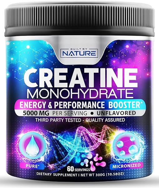 Creatine Monohydrate Powder - 5000mg Per Serv in Pakistan
