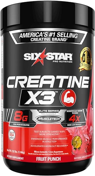 Creatine Powder Six Star Creatine X3 Creatine in Pakistan