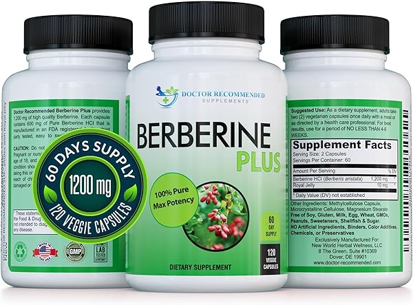 DOCTOR RECOMMENDED SUPPLEMENTS Berberine Plus in Pakistan