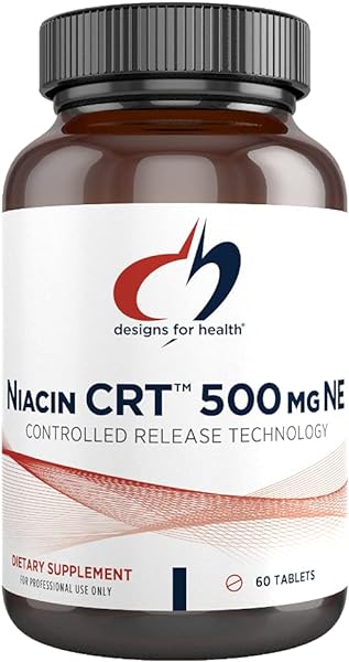 Designs for Health Niacin 500mg - Niacin CRT in Pakistan