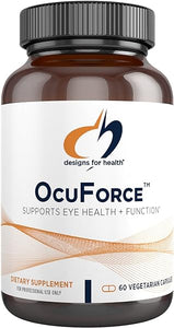 Designs for Health OcuForce - Eye Health Support Supplement - Lutein, Zeaxanthin, Carotenoids, Zinc, Taurine + Vitamins (60 Capsules) in Pakistan