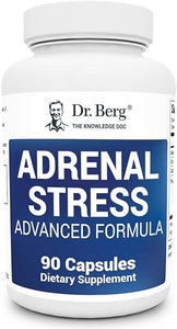 Dr. Berg’s Adrenal Stress Advanced Formula - Adrenal Support Supplements for Stress, Mood and Energy Support - Adrenal Fatigue Supplements - Cortisol Manager with Ashwagandha - 90 Capsules in Pakistan