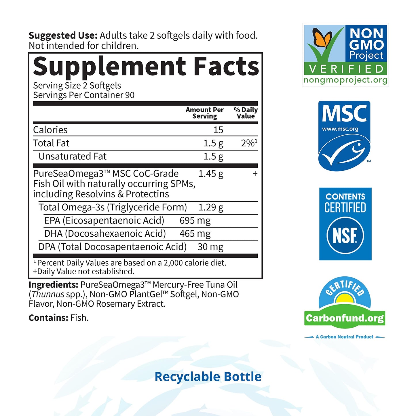Garden of Life Dr. Formulated Advanced Omega Fish Oil - Supplement in Pakistan
