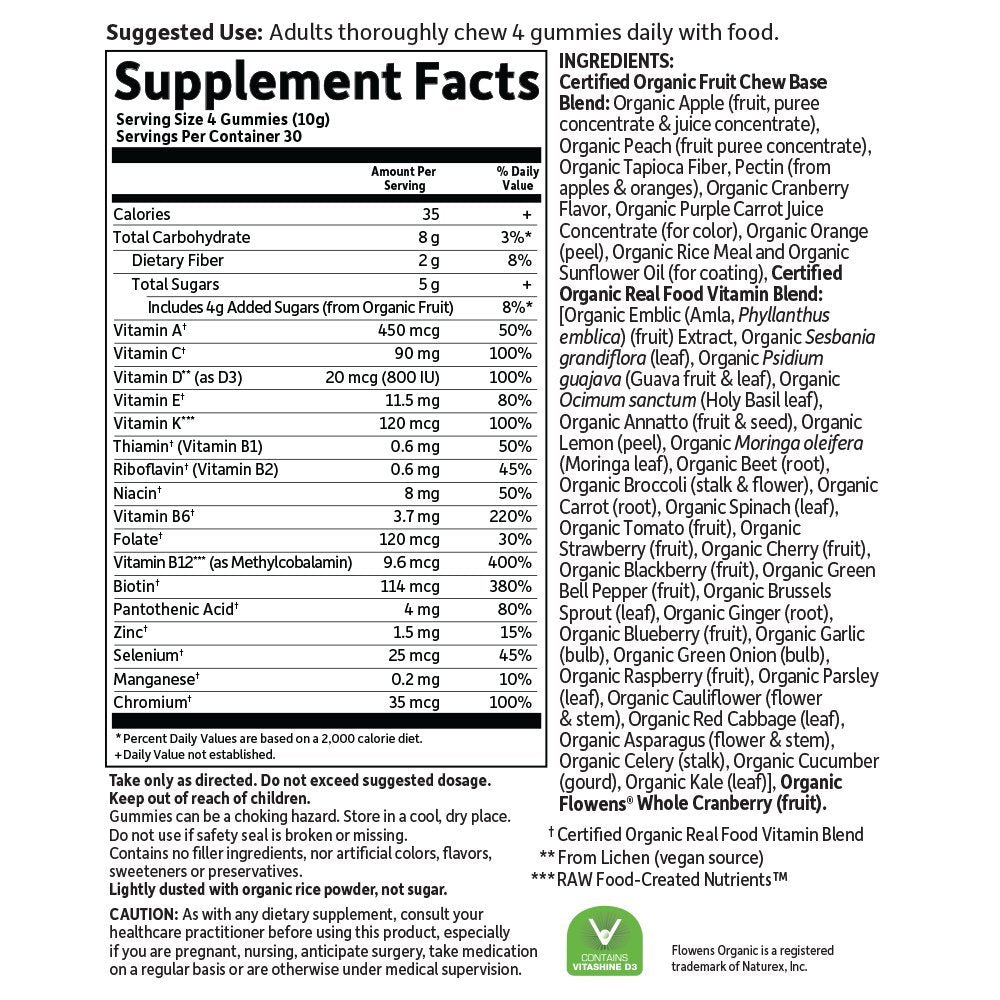 Garden of Life Organics Men 40+ Gummy Vitamins, Supplement in Pakistan
