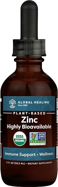 Global Healing USDA Organic Zinc Liquid Suppl in Pakistan