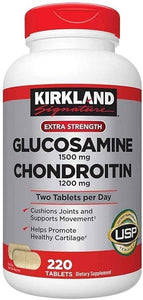 Glucosamine HCI 1500mg Chondroitin Sulfate 1200mg 220 Tablets,(Pack of 1) in Pakistan
