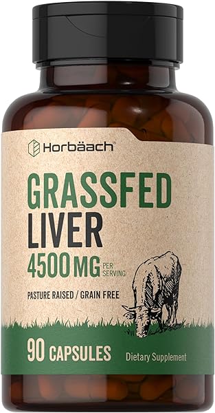 Grass Fed Beef Liver Supplement | 4500mg | 90 in Pakistan