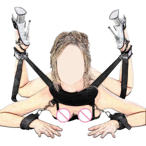 Erotic Couples Adult Games BDSM Bondage Sex Toys For Women Wrists & Ankle Cuffs Handcuffs Chastity Belt Accessories Sex Shop in Pakistan