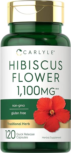 Hibiscus Flower Extract 1100 mg | 120 Capsule in Pakistan