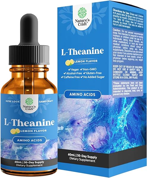 High Absorption L-Theanine Liquid Drops - Noo in Pakistan