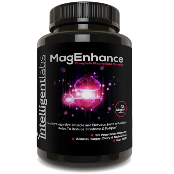 Intelligent Labs MagEnhance Magnesium Supplement, Magnesium-L-Threonate Complex with Magnesium Glycinate and Taurate, 90 Capsules in Pakistan Intelligent Labs MagEnhance Magnesium Supplement, Magnesium-L-Threonate Complex with Magnesium Glycinate and Taurate, 90 Capsules in Pakistan