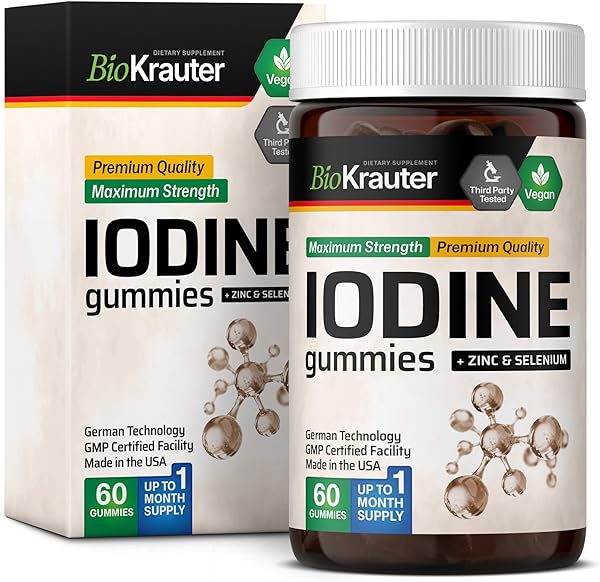 Iodine Supplements Gummies - Organic Potassiu in Pakistan