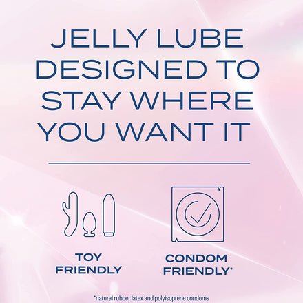 K-Y Jelly Personal Lubricant, Body-Friendly Water-Based Formula, Safe for Anal Sex, Safe to Use with Latex Condoms. Glide into a Wetter, Better Experience Every Day. For Men, Women, Couples, 4 FL OZ