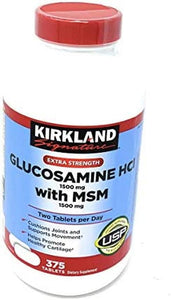 Kirkland Signature Extra Strength Glucosamine HCI 1500mg