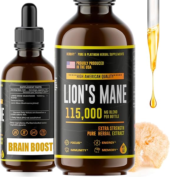 Lions Mane Supplement - Daily Mushroom Supple in Pakistan