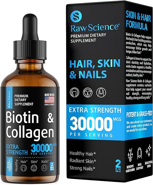 Liquid Collagen & Biotin Drops for Hair Growt in Pakistan