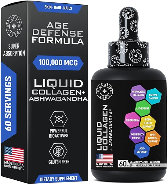 Liquid Collagen for Women and Men & Ashwagand in Pakistan