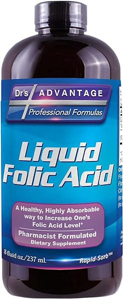 Liquid Folic Acid 800 MCG, 8 oz. in Pakistan