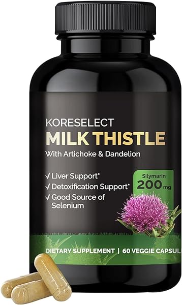Liver Detox Cleanse Support Supplement with Milk Thistle 400mg, Silymarin, Choline, Selenium, Dandelion Root, Artichoke, Fatty Liver Repair Heath Formula, Natural Antioxidant, 60 caps in Pakistan in Pakistan Liver Detox Cleanse Support Supplement with Milk Thistle 400mg, Silymarin, Choline, Selenium, Dandelion Root, Artichoke, Fatty Liver Repair Heath Formula, Natural Antioxidant, 60 caps in Pakistan in Pakistan