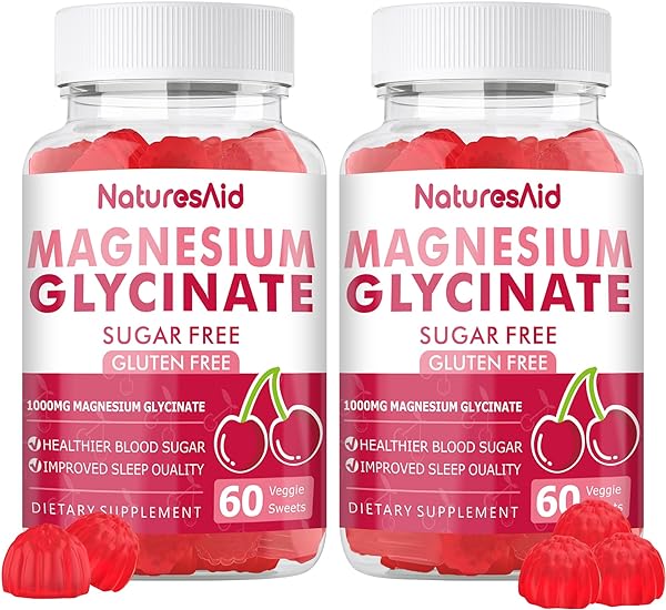 Magnesium Glycinate Gummies 1000mg - Sugar Fr in Pakistan