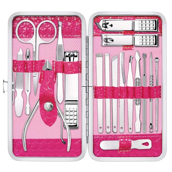 Manicure Set Nail Clippers Pedicure Kit -Professional Grooming Kits, Nail Care Tools in Pakistan Manicure Set Nail Clippers Pedicure Kit -Professional Grooming Kits, Nail Care Tools in Pakistan
